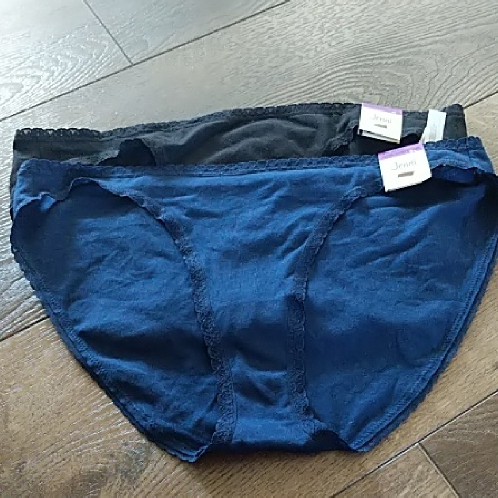 Jenni Women's Panty Bundle - Black and Blue